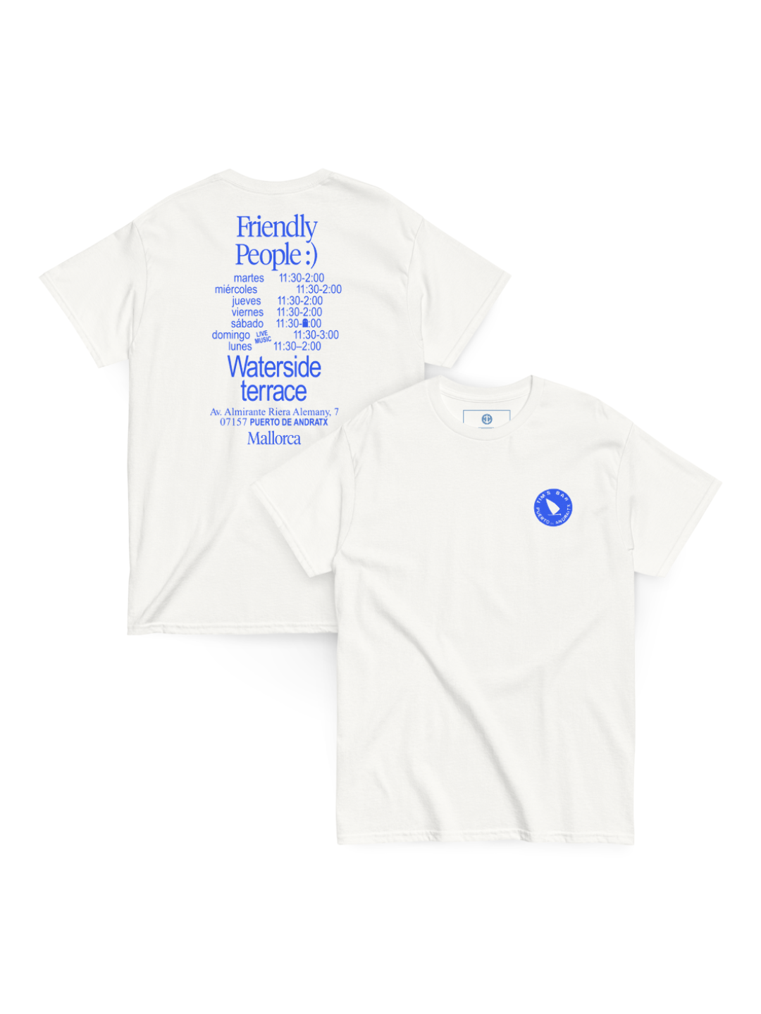 Tim’s Waterside Terrace Tee - Mallorca Edition