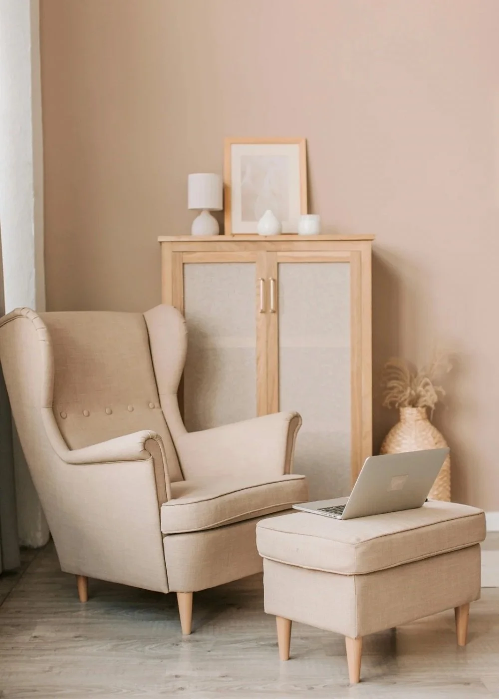 Warm and welcoming therapy-inspired space representing reflection, rest, and nervous system healing.