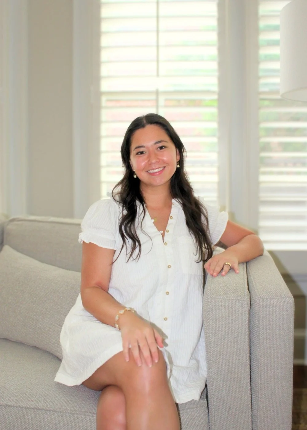 Ashley Hunter, LCSW, telehealth therapist and founder of Aligned Mental Health and Wellness Studio.