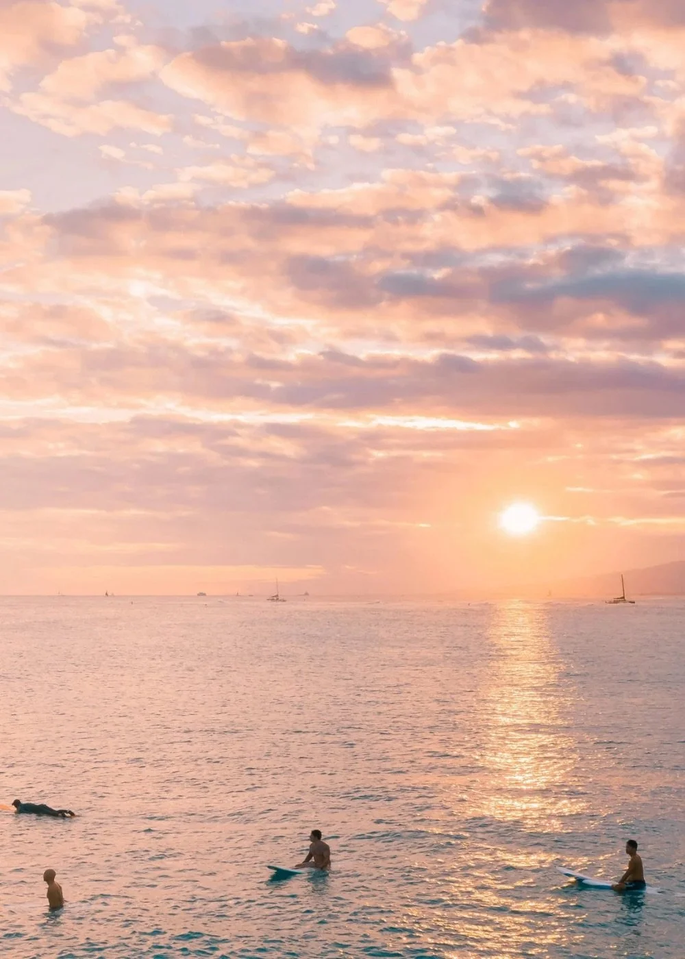 Hawaii ocean sunset representing restoration, reflection, and connection to place.