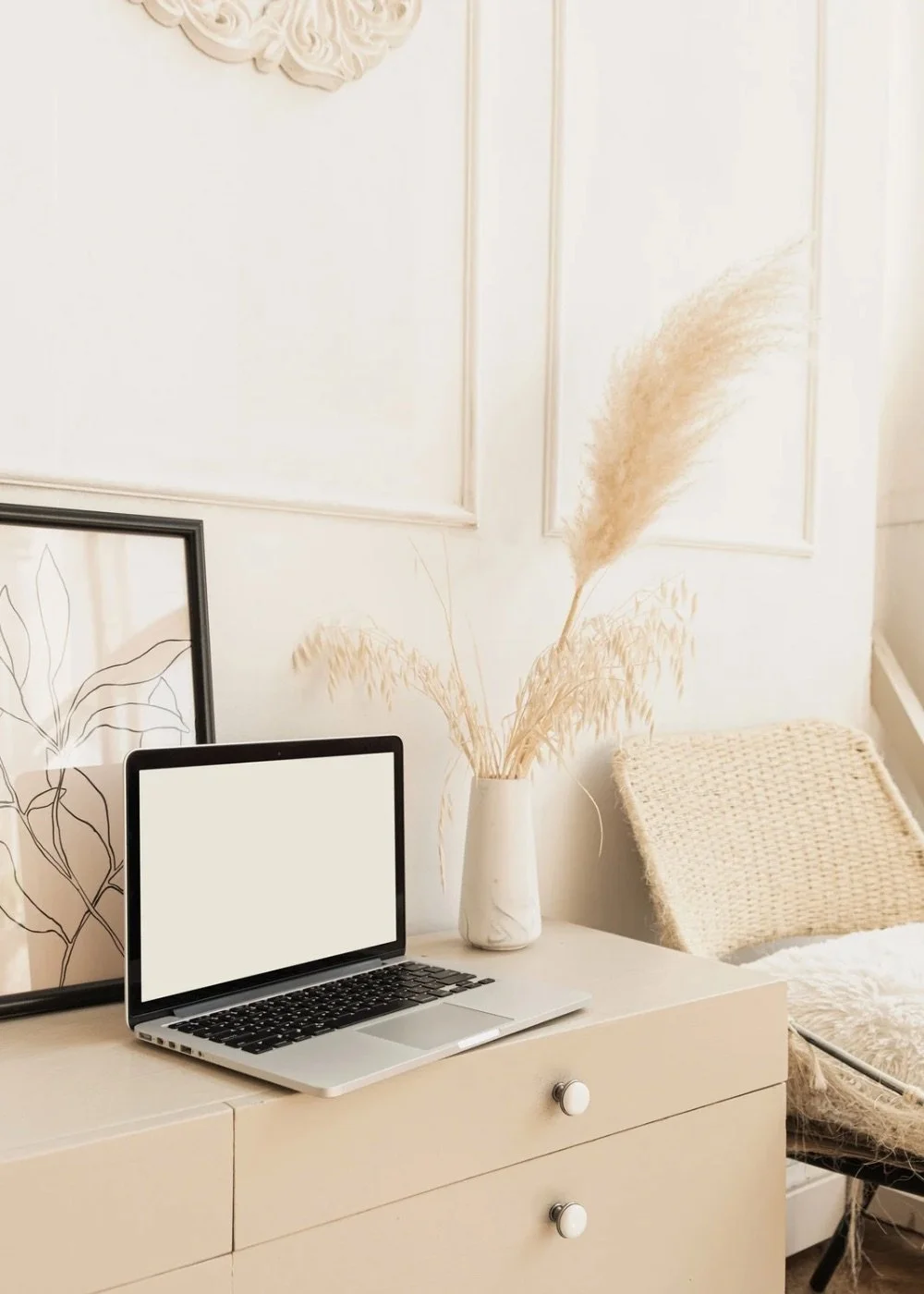 Calming, therapy-inspired space representing reflection, rest, and whole-person wellbeing.