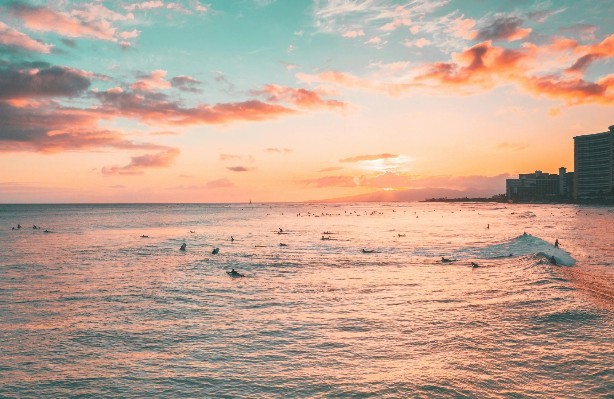 Hawaii ocean sunset representing restoration, mindfulness, and connection to place.