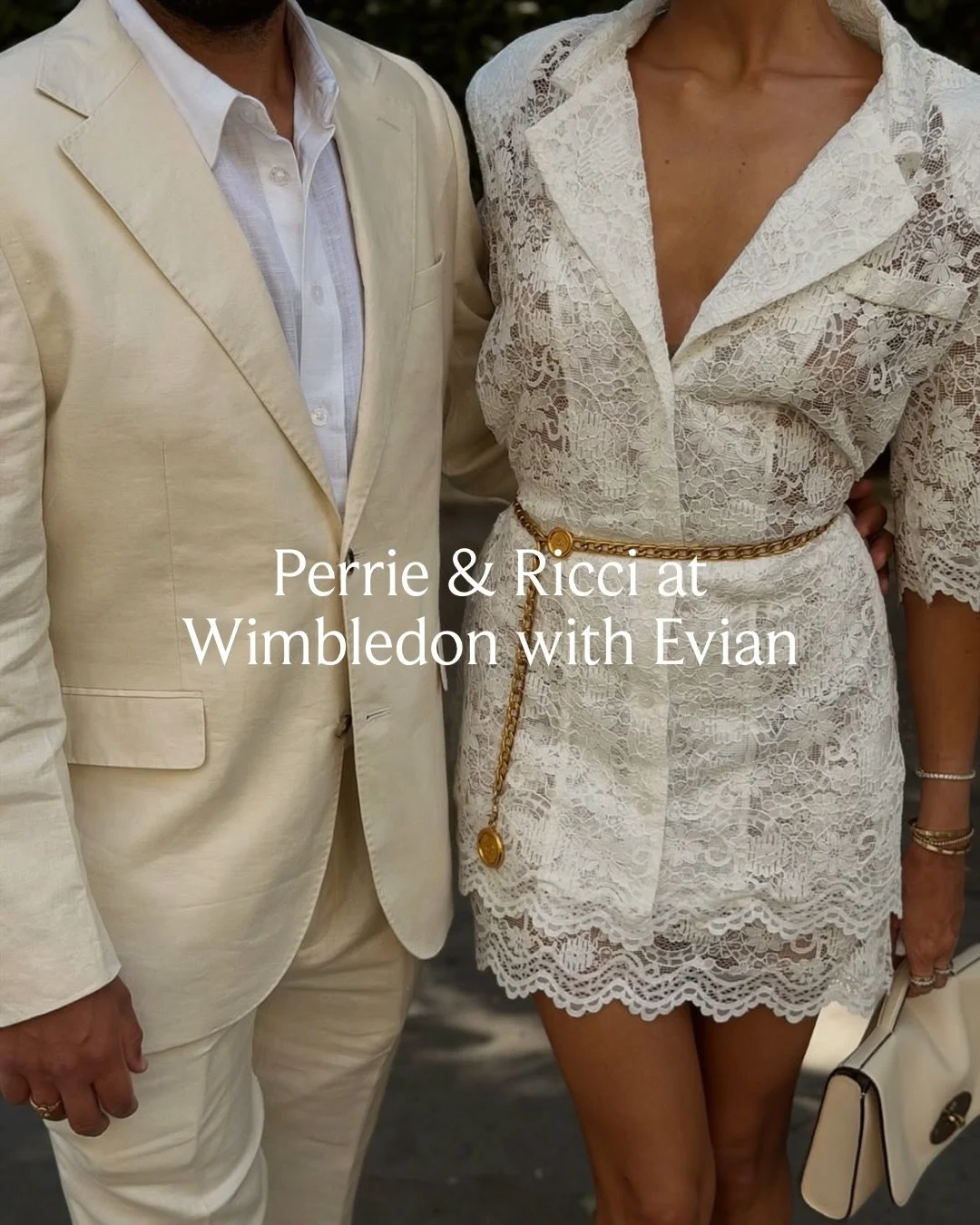 Summer of Sports: Perrie and Ricci x Wimbledon with @evianwater