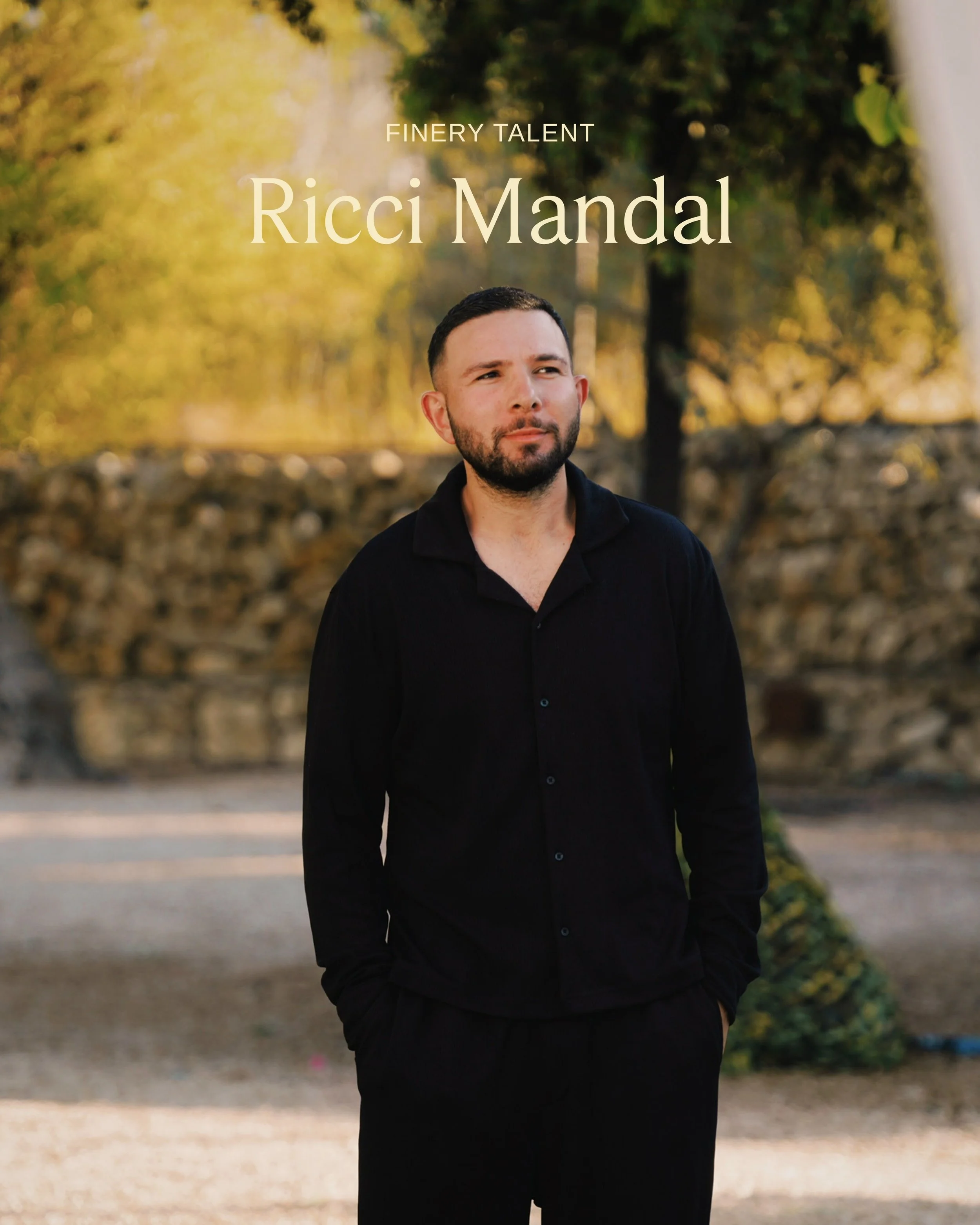 Finery Talent: Ricci Mandal. A closer look at the people we&rsquo;re proud to represent. 

@riccimandal is comedy &amp; lifestyle creator, and host of chart topping Can I Be Candid podcast.
