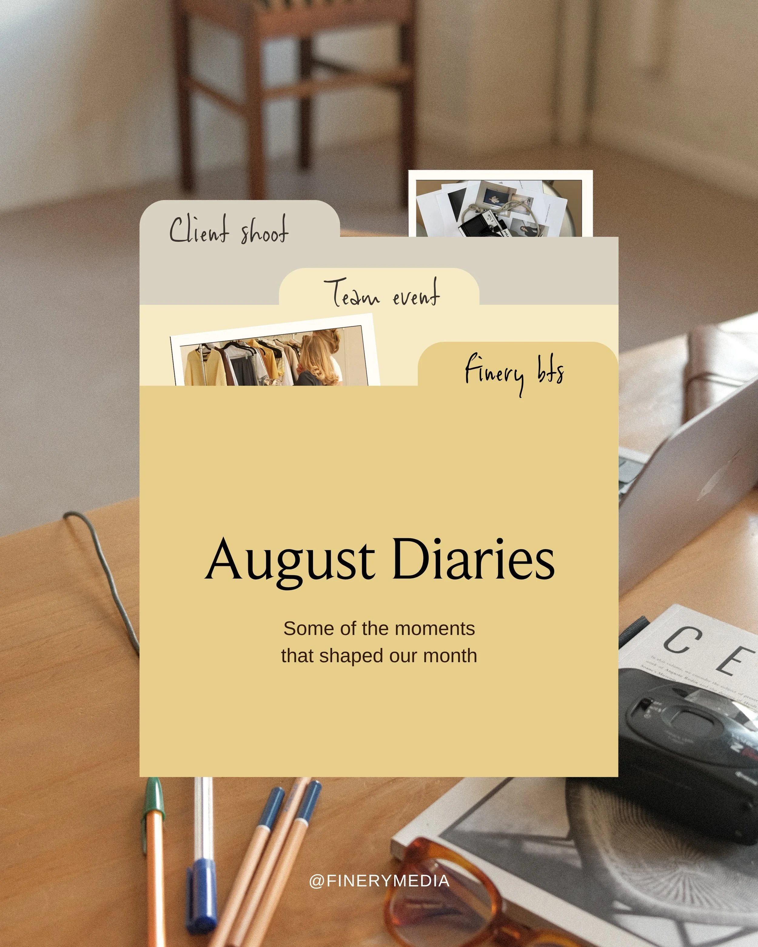 The month in motion: August.🌞