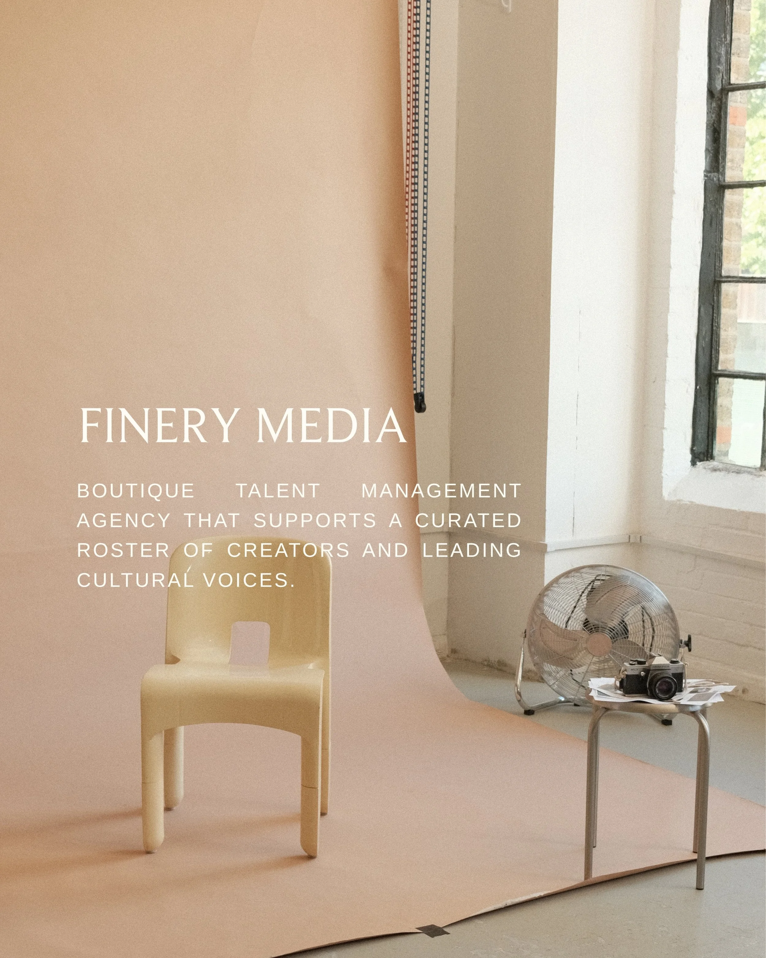 A little more about us.

Finery Media is a boutique talent management agency, built around strong relationships and a considered approach to building long-term careers. 

Founded by Hannah Lamden in 2017, Finery has grown into the team and agency we&