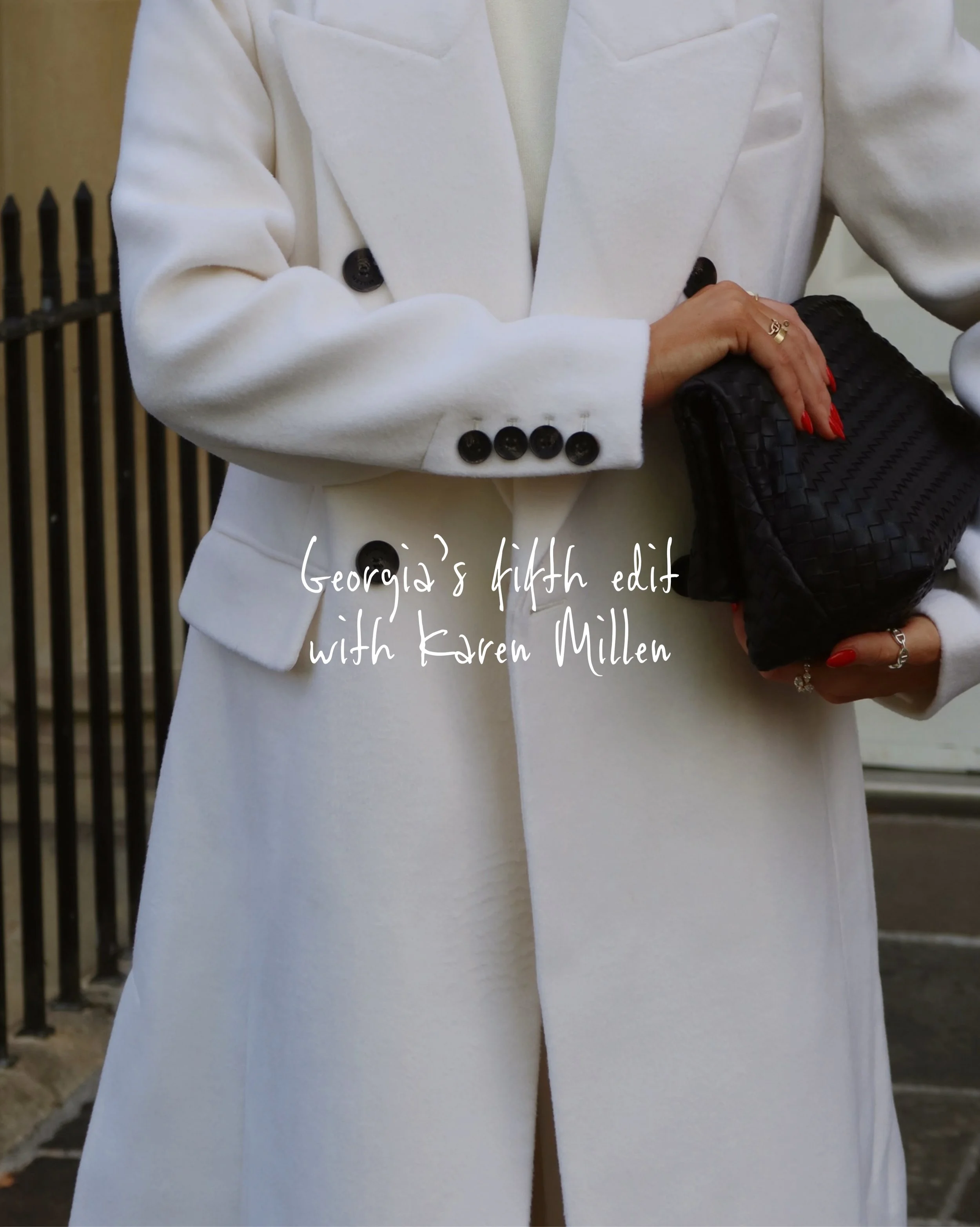 It&rsquo;s all in the details: @georgia.louise1&rsquo;s Karen Millen edit