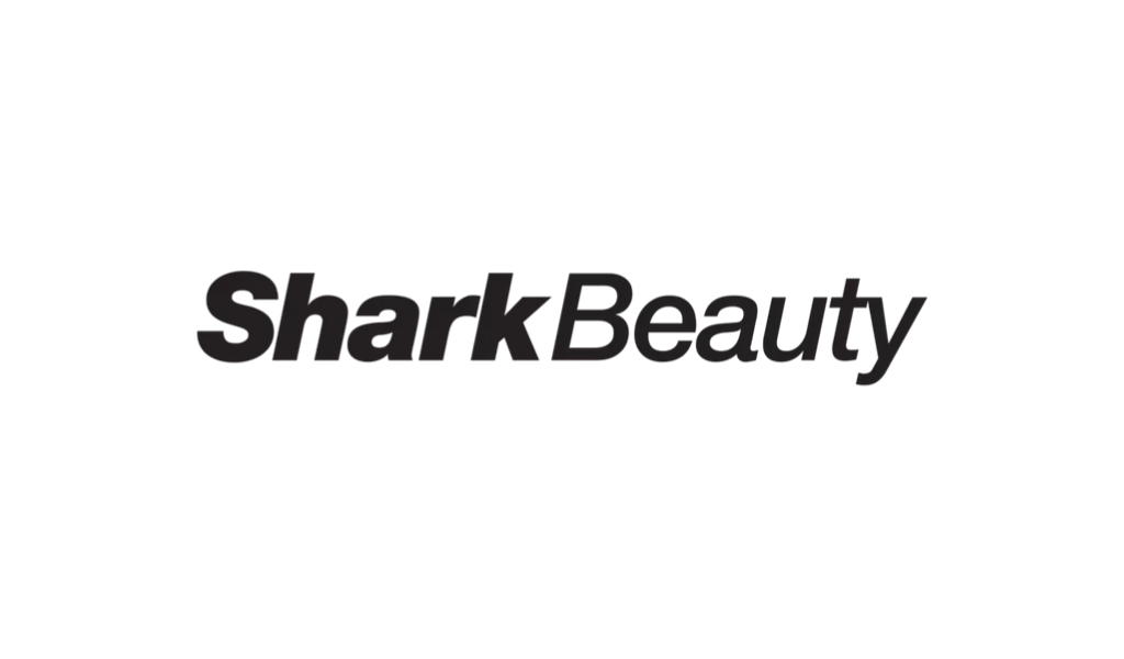 Black background with the text 'Shark Beauty' in the center