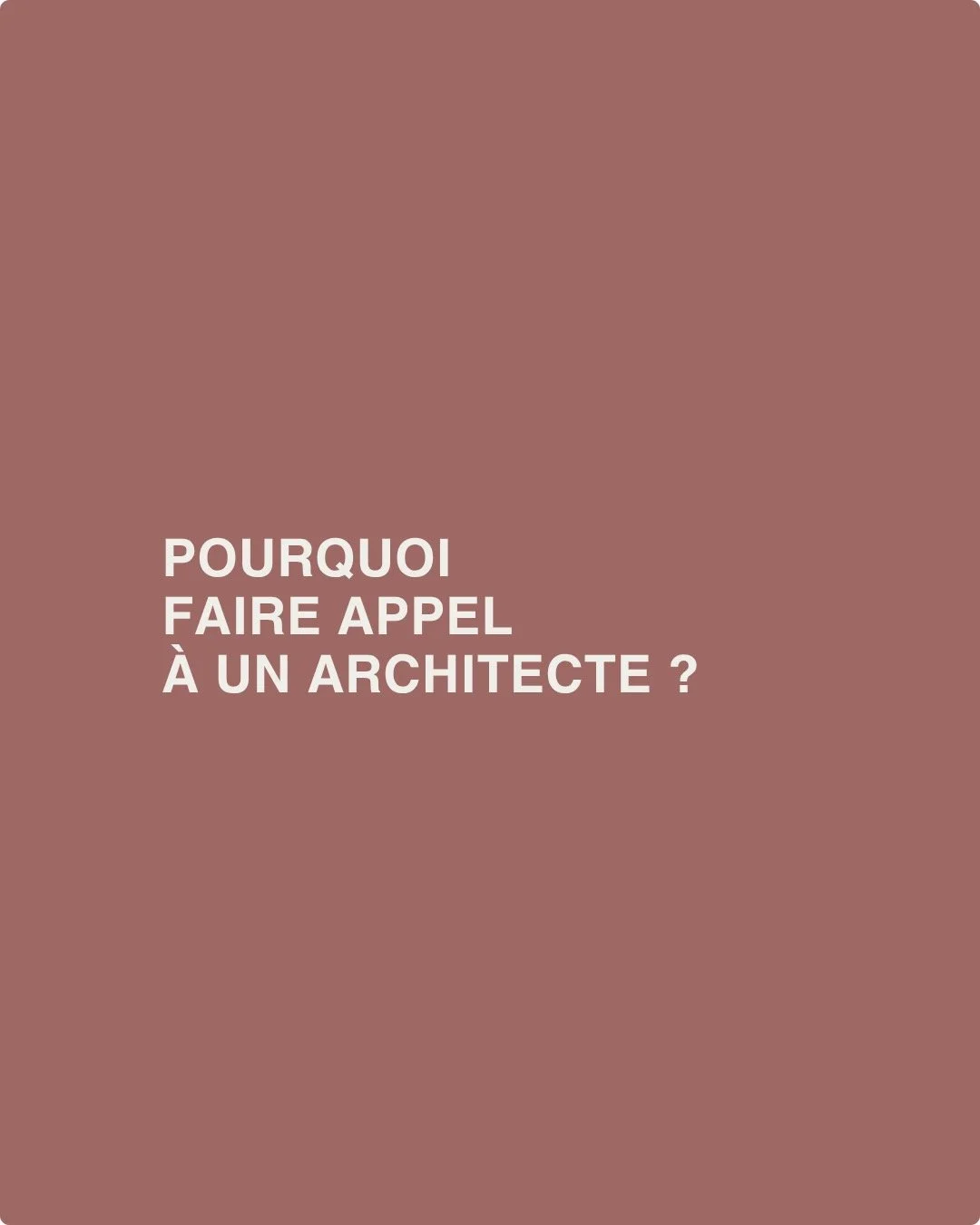 Pourquoi faire appel &agrave; un architecte ? Esth&eacute;tique &middot; Budget &middot; D&eacute;lais &middot; S&eacute;r&eacute;nit&eacute;