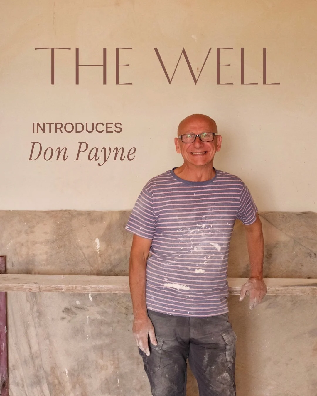 [Introducing] Don Payne of @plasterworkbydesign_ 

Don is a local master craftsman of both plaster and stone. Transforming seemingly humble materials of dust and water into elaborate decorative forms.

Since the age of 14, Don had been honing his ski