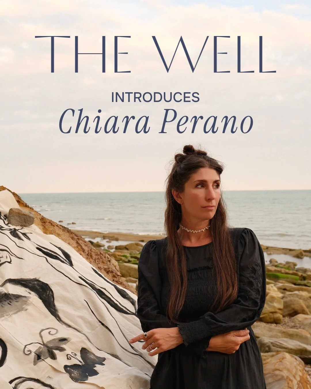 [INTRODUCING] @ciao__chiara is an English-Italian artist based in East Sussex who is in the midst of creating a beautiful painting for @the_____well 

A graduate of @unioftheartslondon , Chiara grew up between the coastlines of England and southern I
