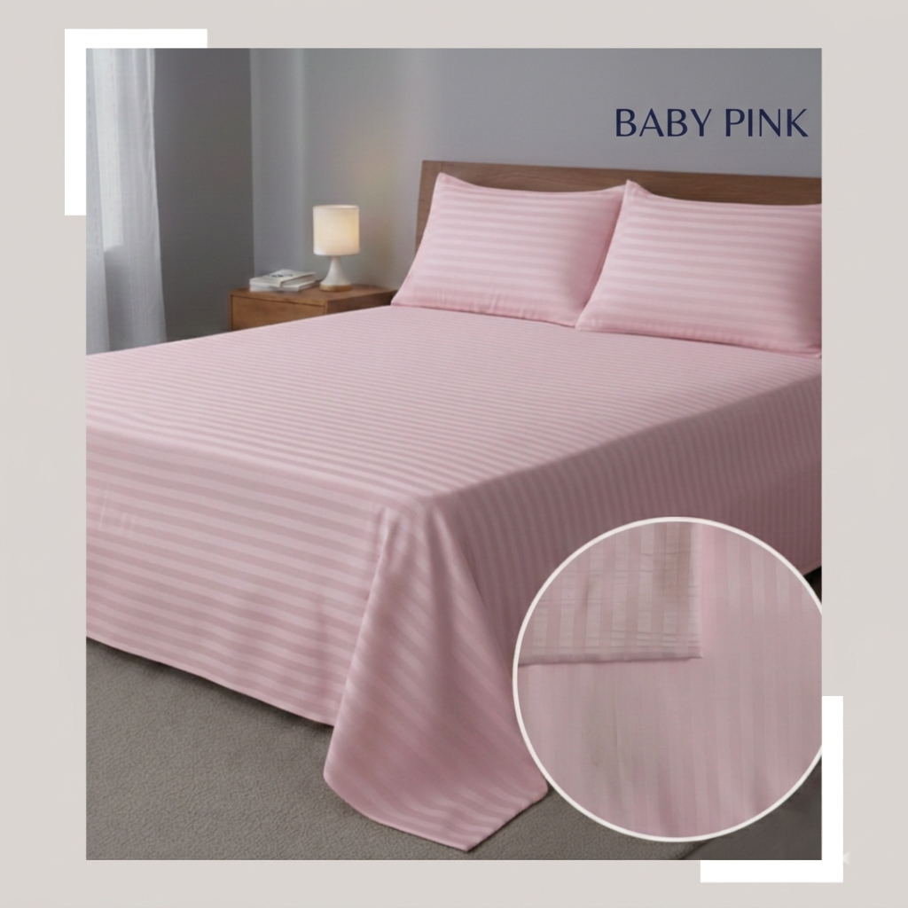 Baby Pink Cotton Sateen