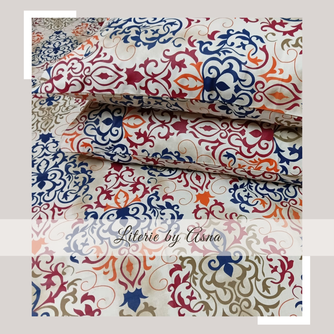 Royal Blue, Terracotta & Sage Green