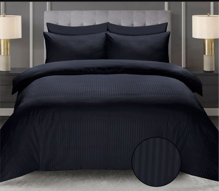 Black Cotton Sateen