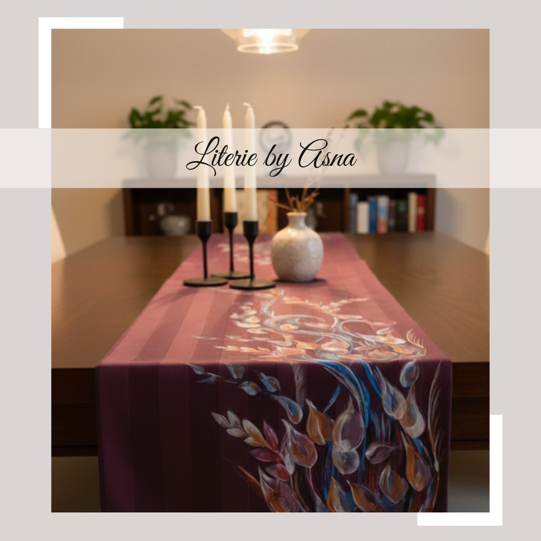 Plum Table Runner