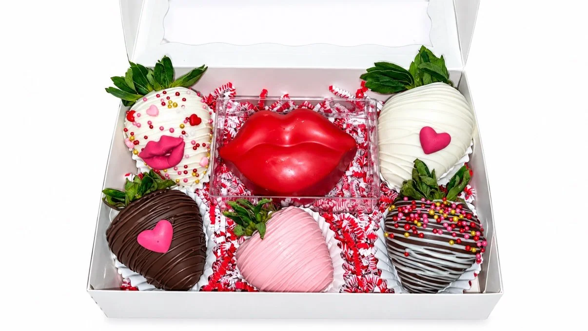 Chocolate-covered strawberries