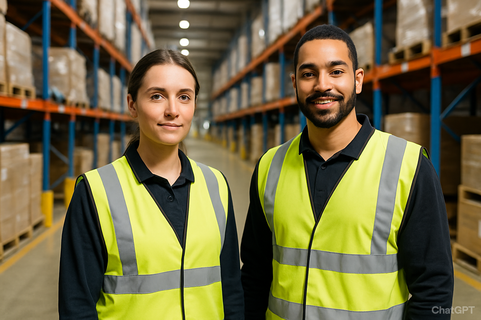 Agency workers at new job