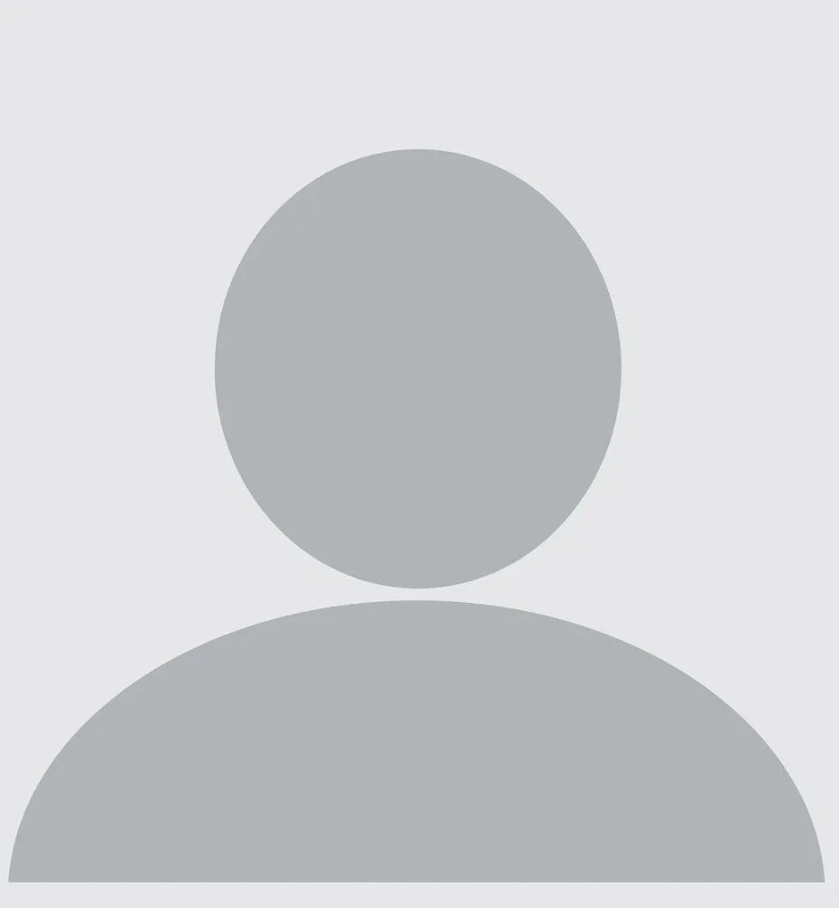 A grey, generic placeholder silhouette of a person, with a circular head and rounded shoulders, on a light grey background.