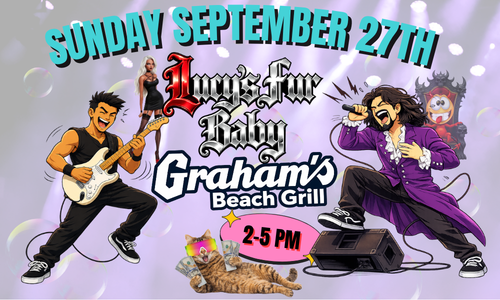 🤘 SUNDAY FUNDAY WITH LUCY’S FUR BABY AT GRAHAM’S! 🤘