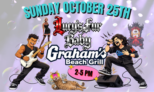 🤘 SUNDAY FUNDAY WITH LUCY’S FUR BABY AT GRAHAM’S! 🤘