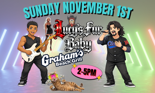 🤘 SUNDAY FUNDAY WITH LUCY’S FUR BABY AT GRAHAM’S! 🤘