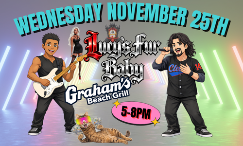 🦃🤘 THANKSGIVING EVE WITH LUCY’S FUR BABY AT GRAHAM’S! 🤘🦃