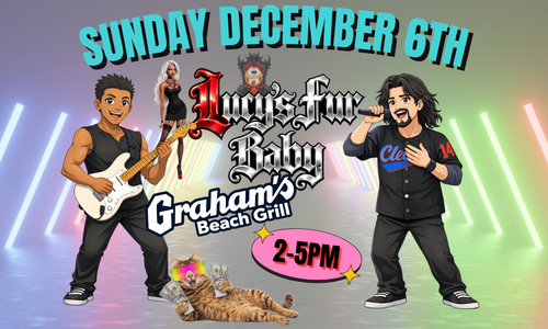 🎄🤘 SUNDAY FUNDAY WITH LUCY’S FUR BABY AT GRAHAM’S! 🤘🎄