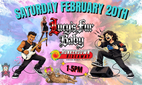 🤘🔥 SATURDAY FUNDAY WITH LUCY’S FUR BABY AT HUNKERDOWN! 🔥🤘