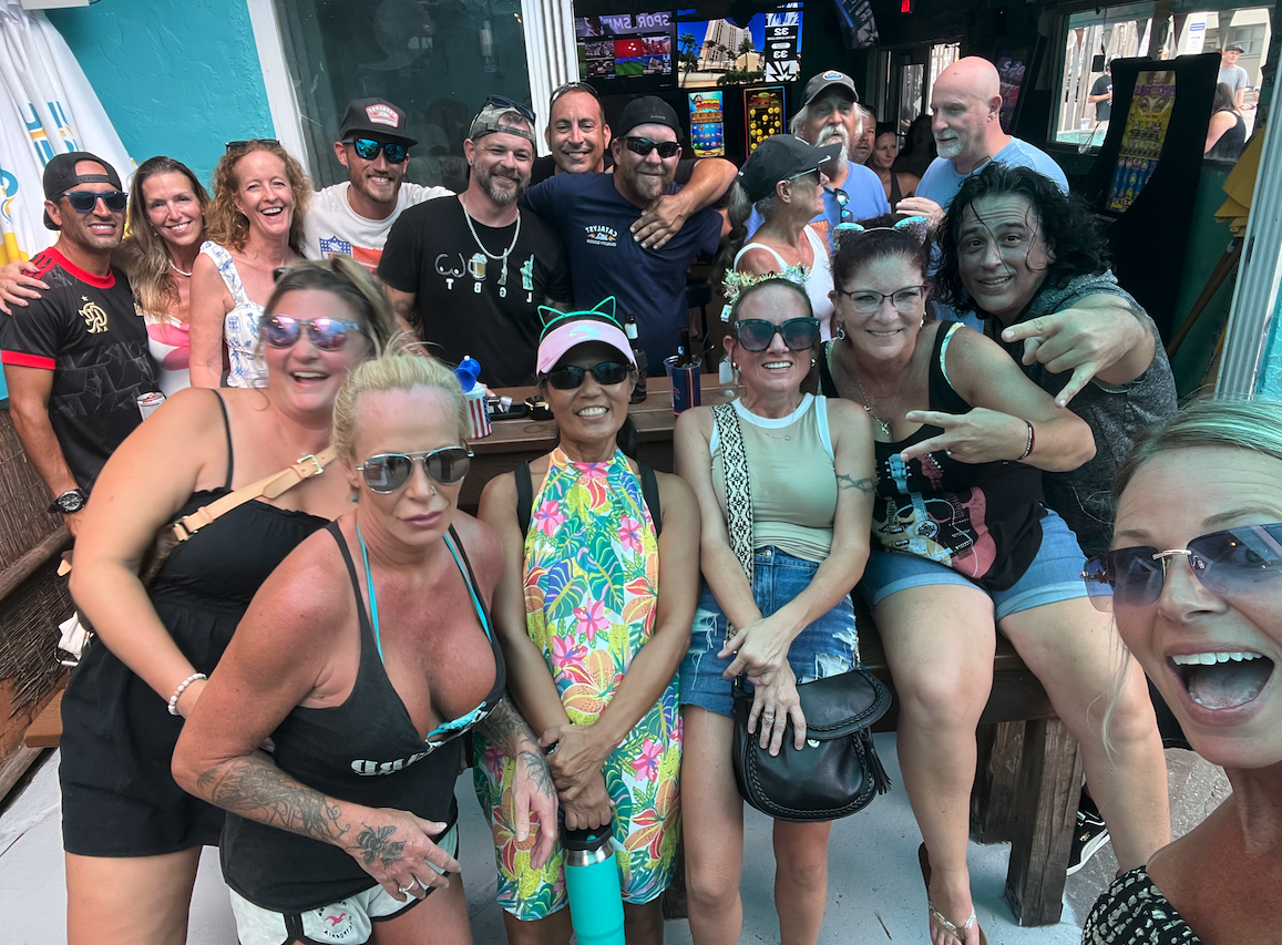 Lucy's Fur Baby with all the fur babies after the show!