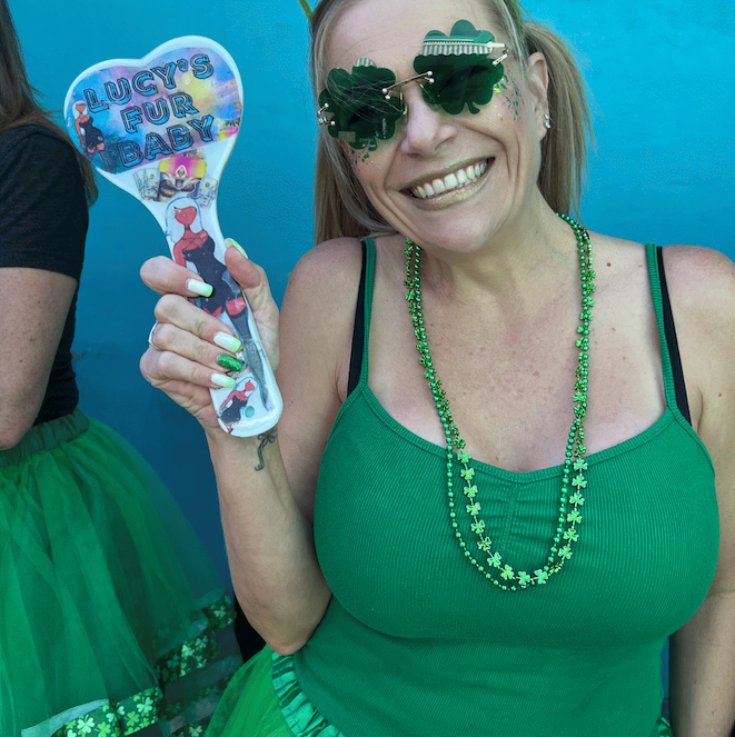 Celebrating St. Patrick's Day with Lucy's Fur Baby