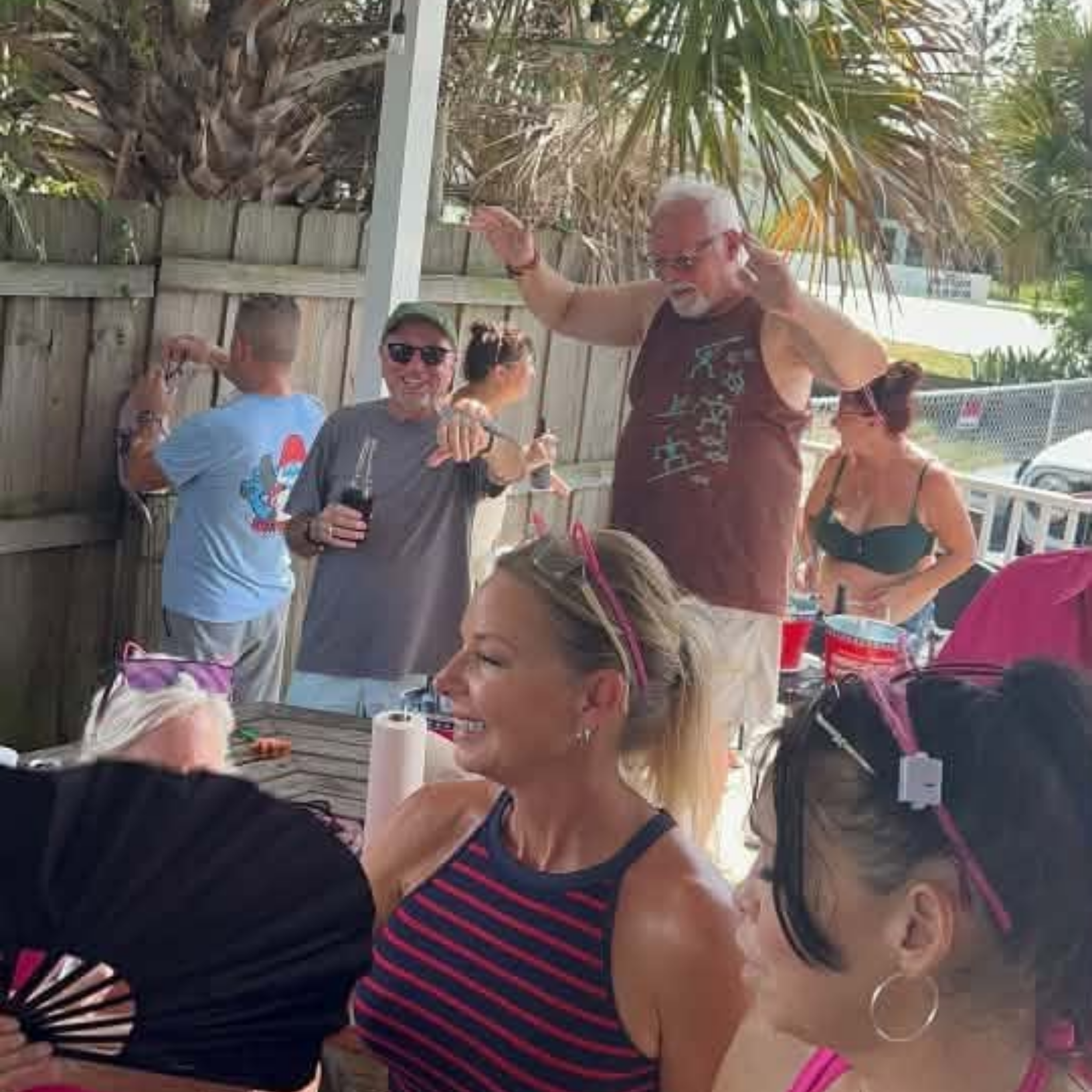 We're getting people up on tables at Graham's!