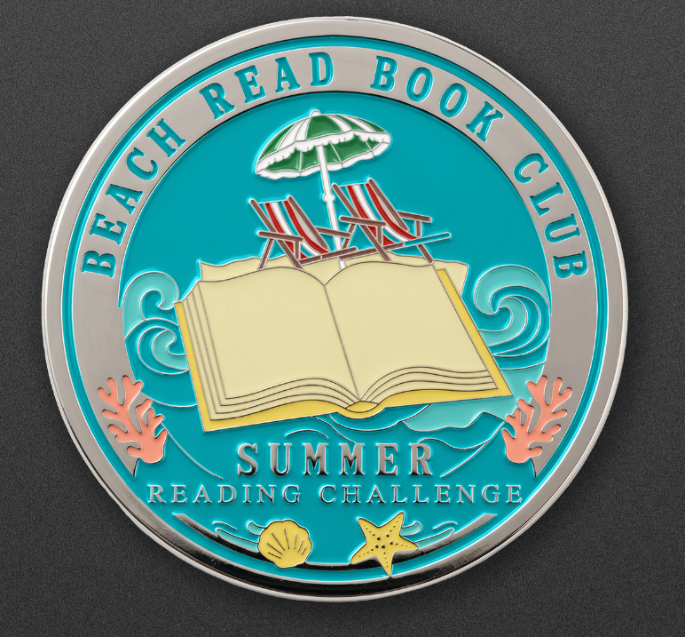 Summer Reading Challenge Finisher Pin
