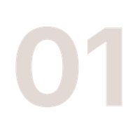Number '01' in large gray font on a black background.