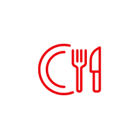A red neon sign displaying the letters 'CYA' against a black background.