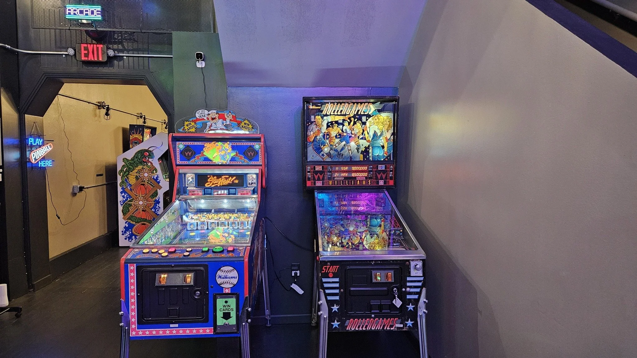First Level - Front Room Pinball