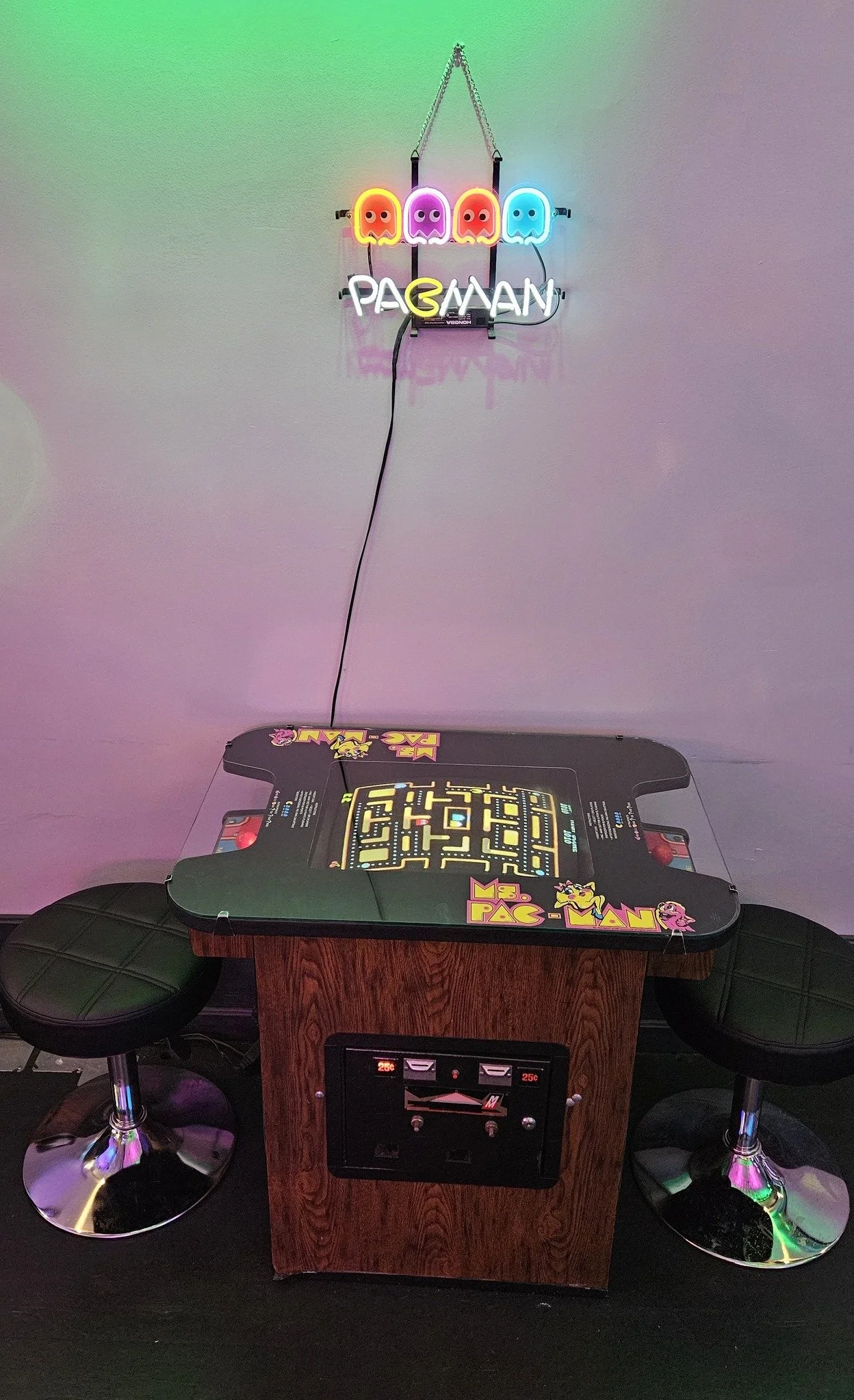 First Level - Front Room Ms. Pacman Sit Down