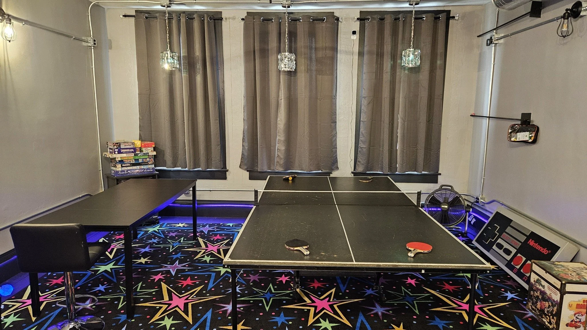 Second Level Board Games & Table Tennis