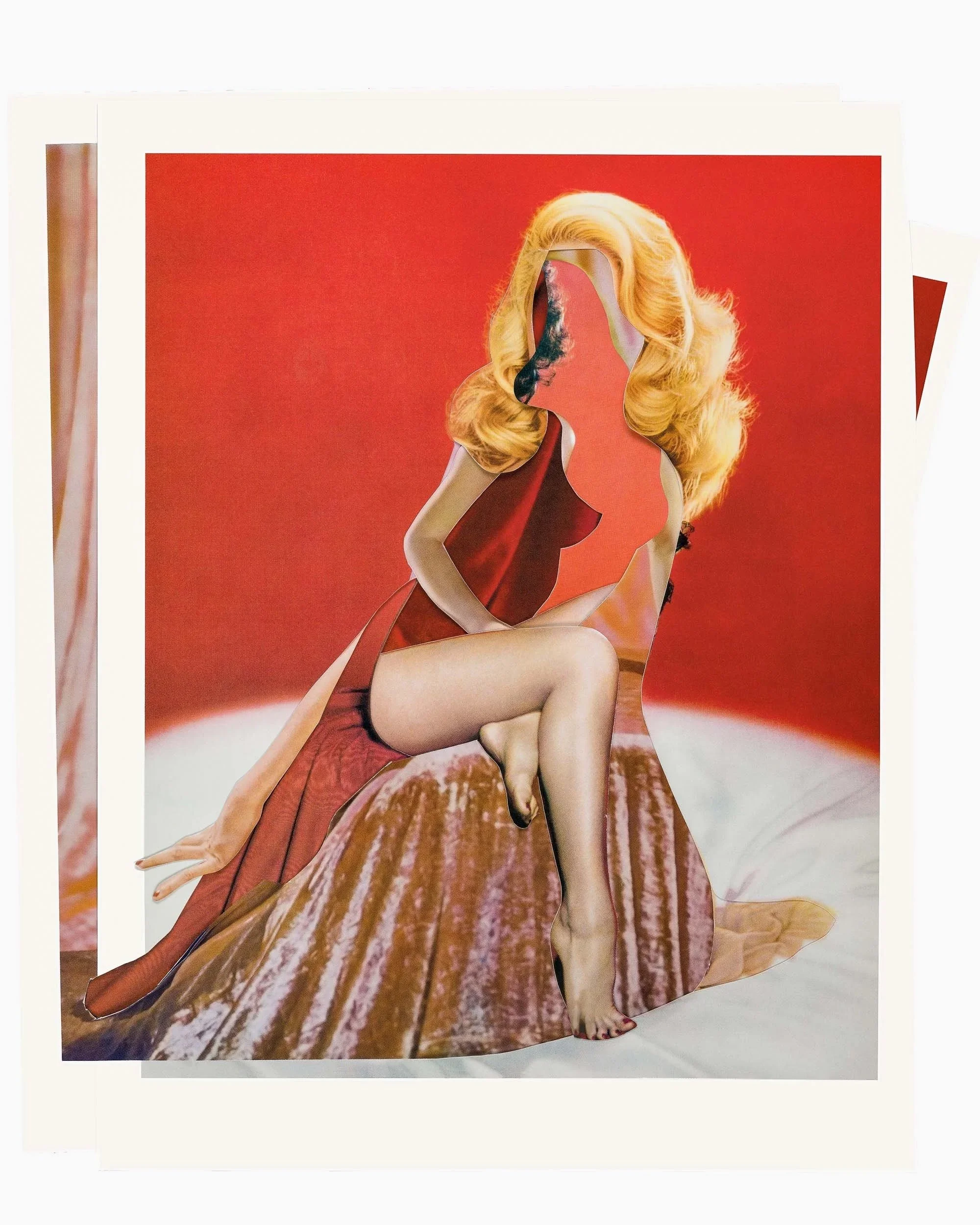   Three Figures on Satin &amp; Velvet Plinths   2025 