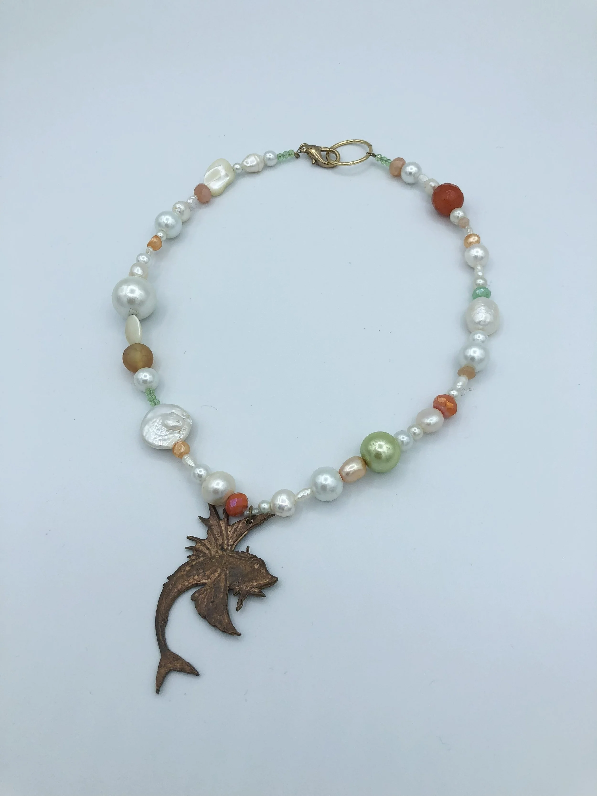 The Chagoi Necklace - orange edition