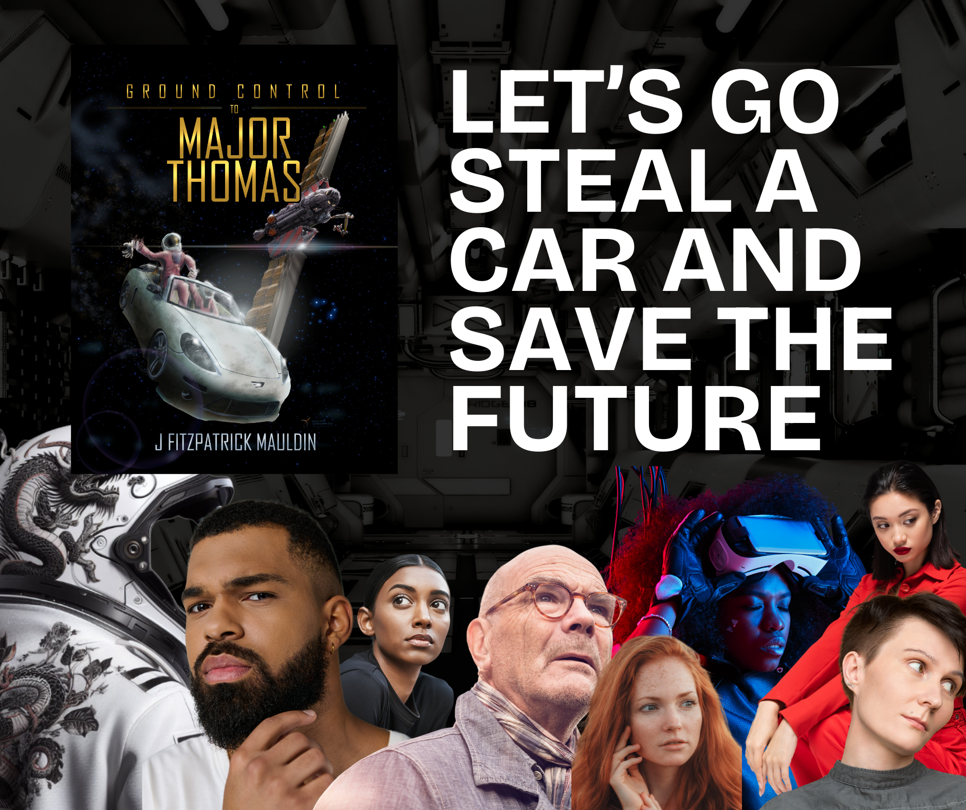 The crew of the Peridot from Ground Control to Major Thomas