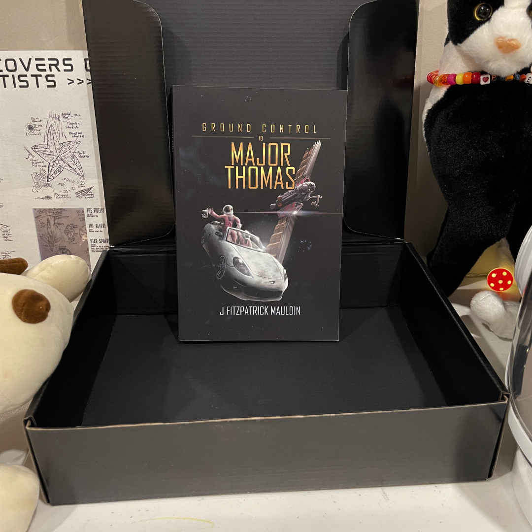 Ground Control to Major Thomas - A hard scifi space adventure novel - Physical Book