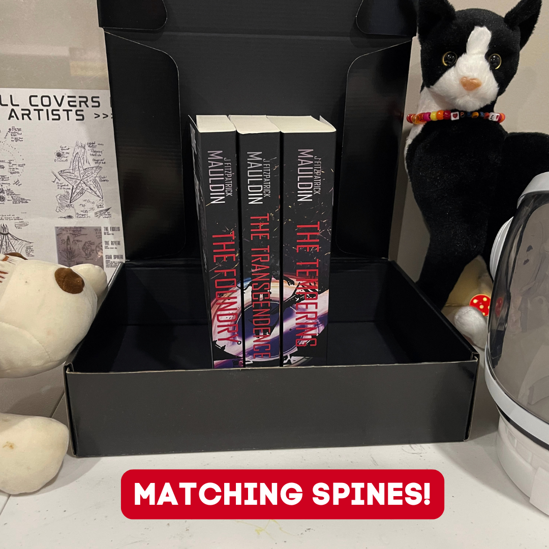 The Tempering - Book 3 of the Foundry Book Series - Spines