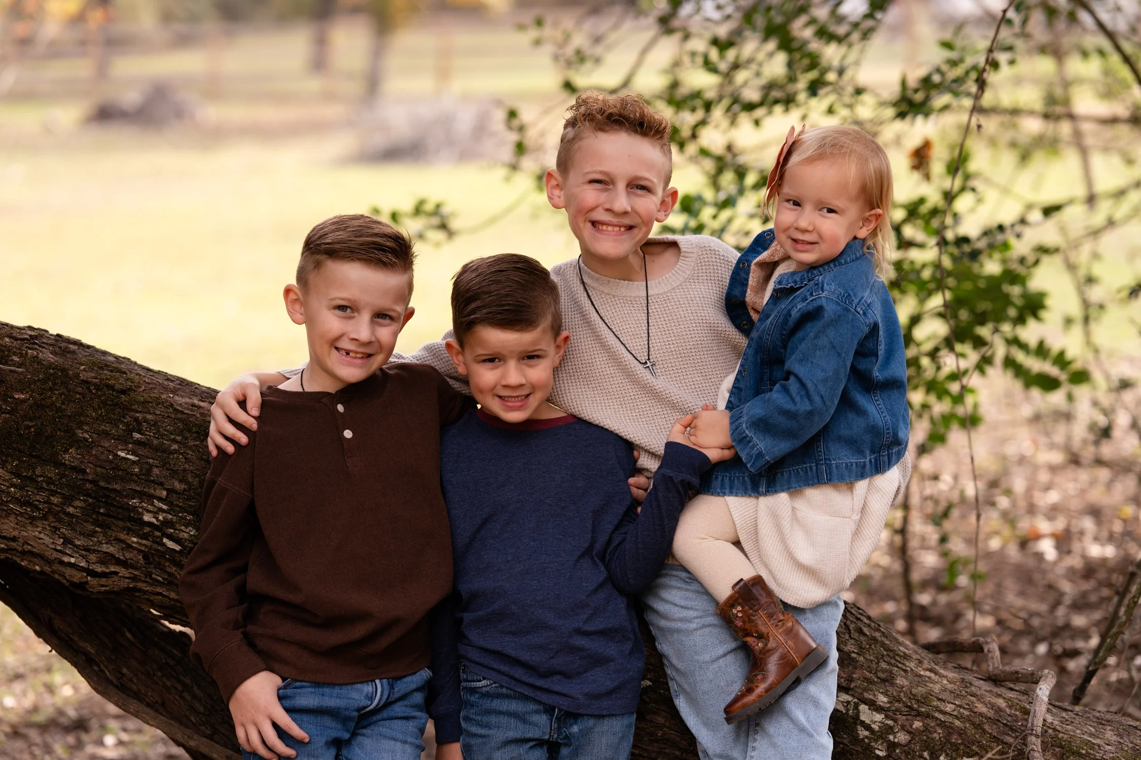 Family Self-Portraits at Home // Hockley, TX