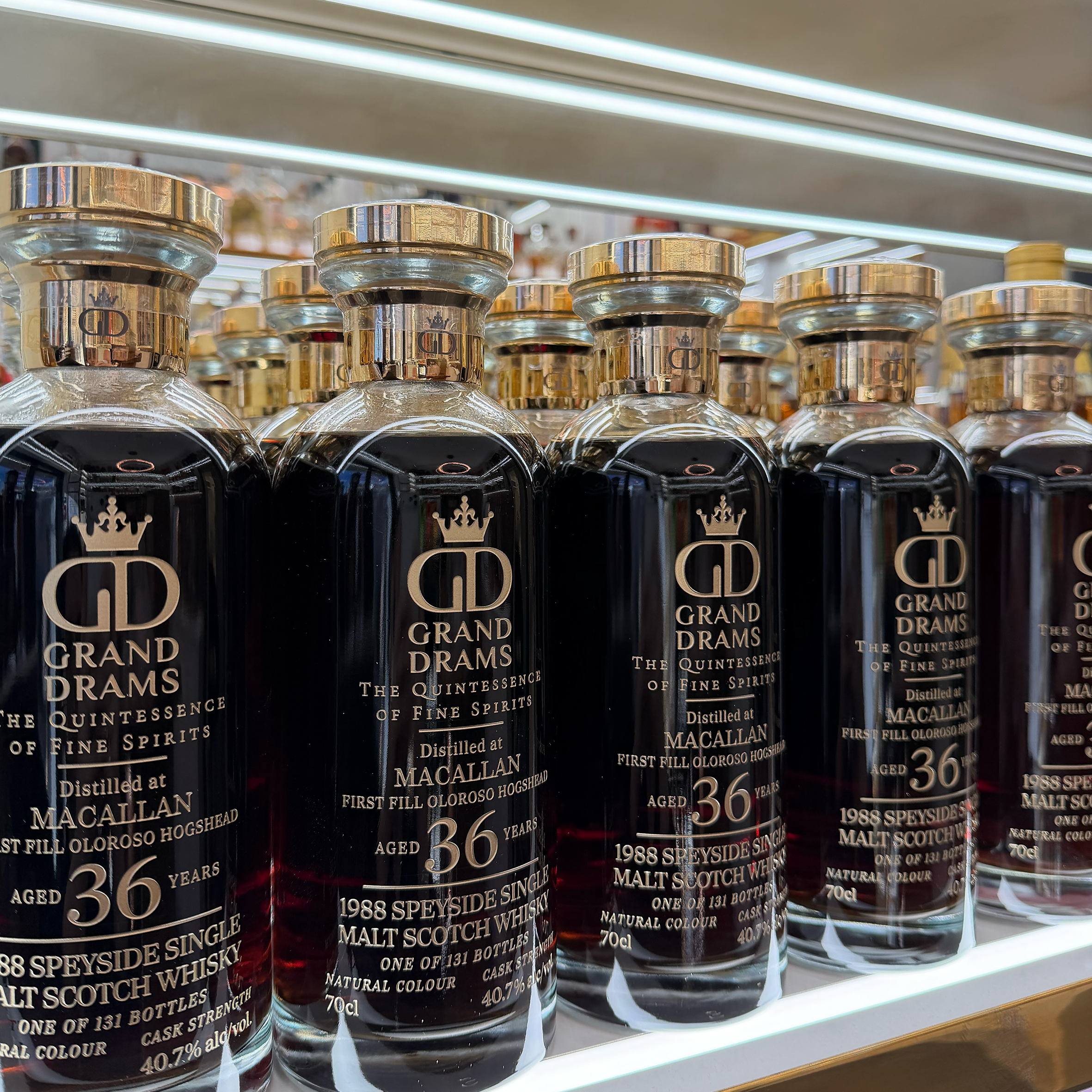 Macallan - 36 Year Old 1988 - Grand Drams First Fill Single Oloroso Cask