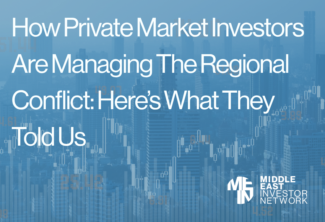 How Private Market Investors Are Managing the Conflict: Here’s What They Told Us