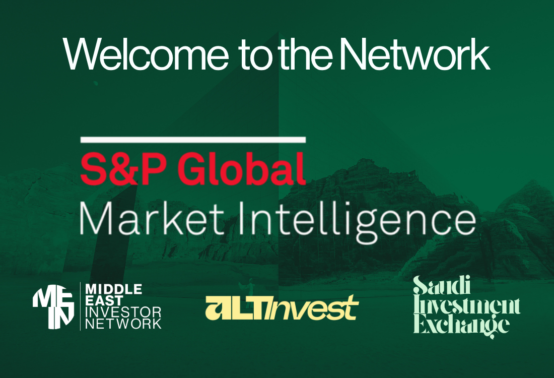Middle East Investor Network Announces Strategic Partnership with S&amp;P Global Private Markets