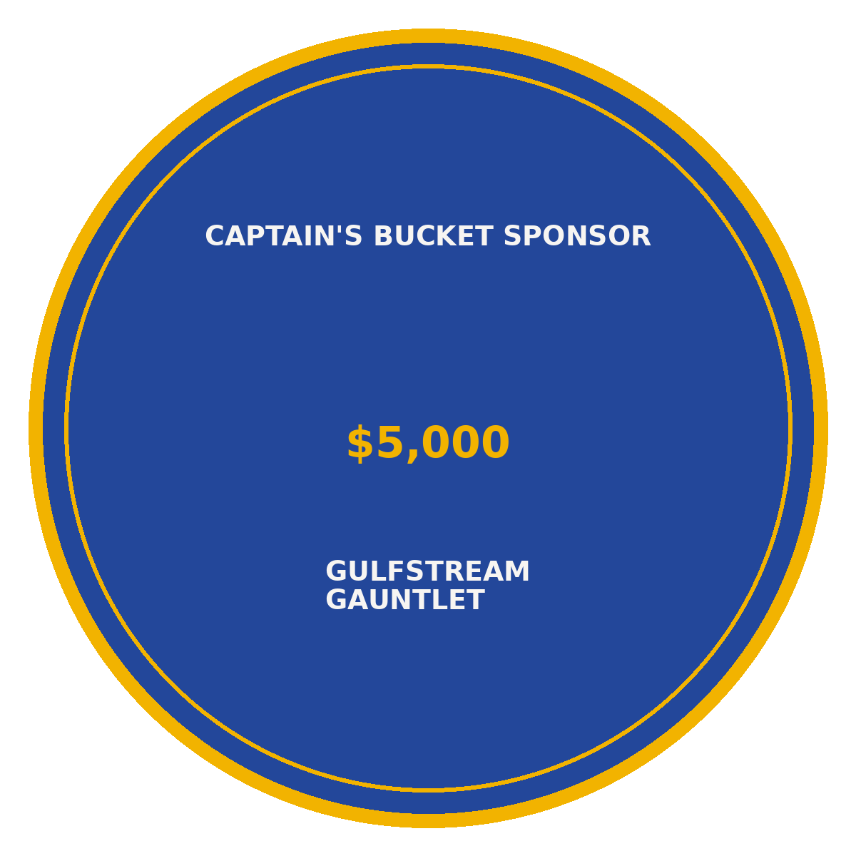 Captain’s Bucket Sponsor