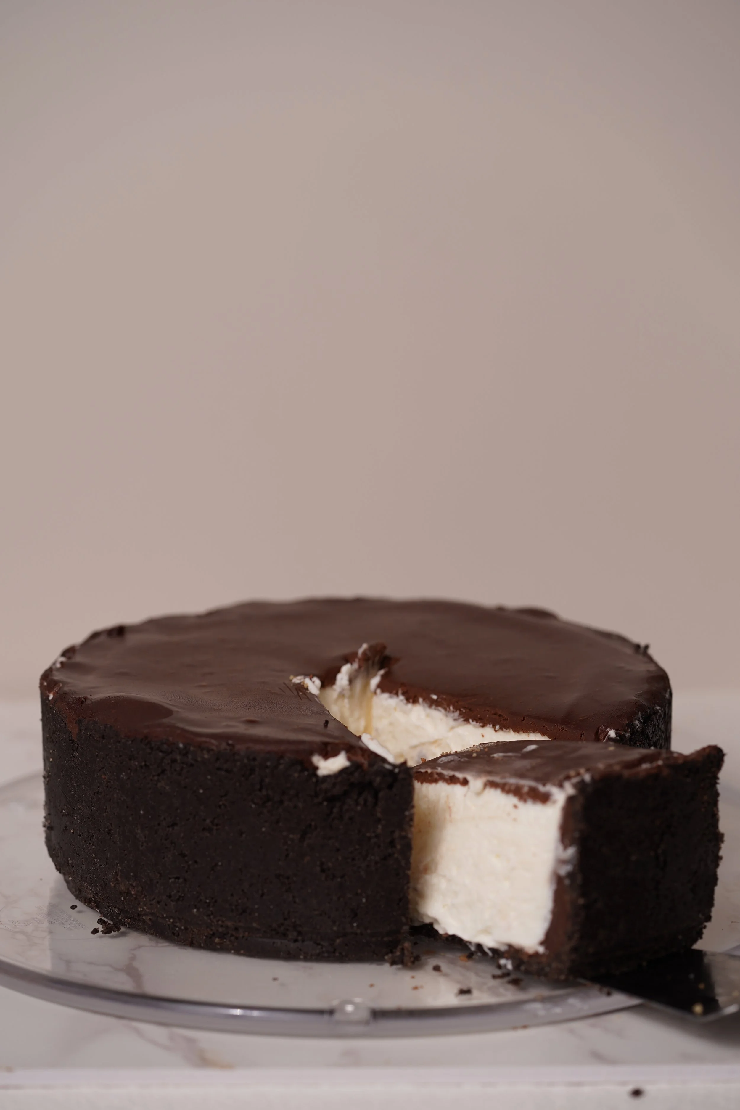 Cheesecake With Ganache