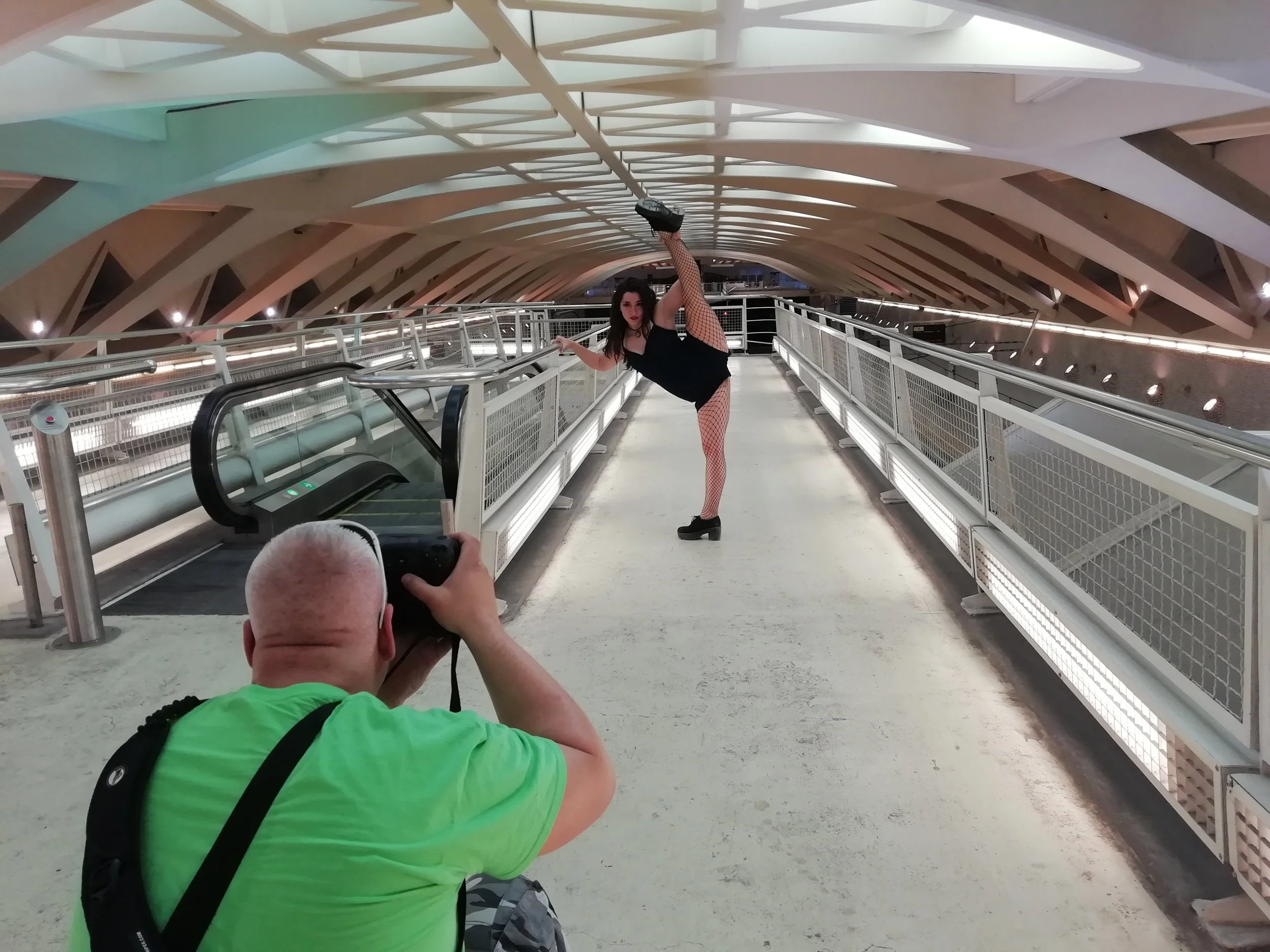 behind the scenes