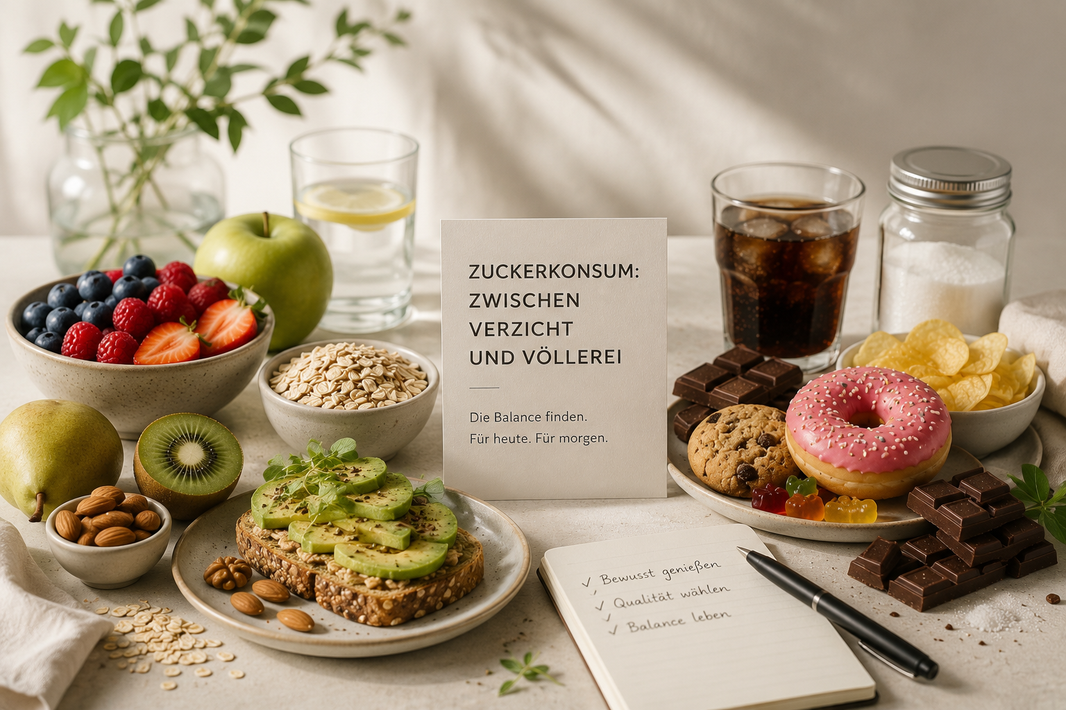 Zuckerkonsum: Zwischen Verzicht und Völlerei